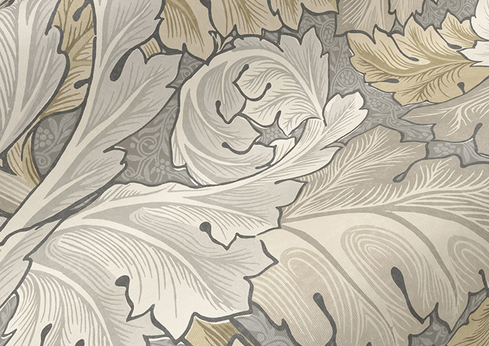 William Morris At Home Acanthus, Flint - Roller Blind - Image 4